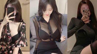 超高颜值女神 NTRWUROSE 红色情趣内衣惩戒无能老公 被陌生猛男巨屌抱起狂操 结果被老公狂扇倒地！